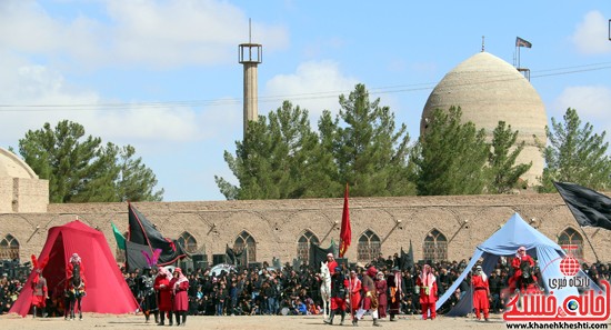 تعزیه خوانی روز عاشورا در امام زاده سید غریب رفسنجان (۴)