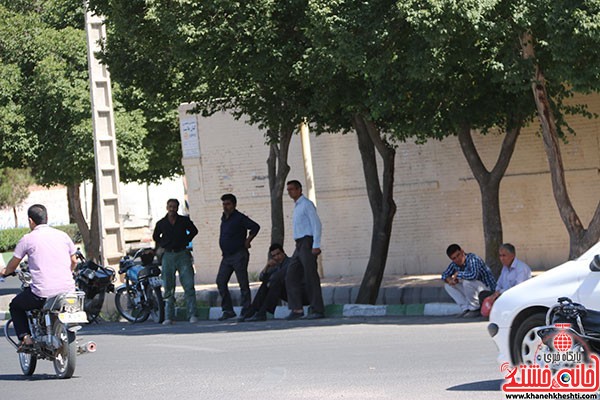 پای درد و دل کارگران سرگذر رفسنجان