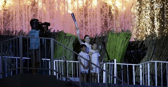 عکس/ افتتاح بازیهای آسیایی توسط یانگوم