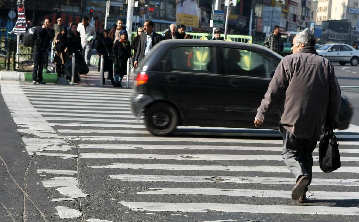 ۴۵ درصد متوفیان حوادث رانندگی در رفسنجان عابرین پیاده هستند