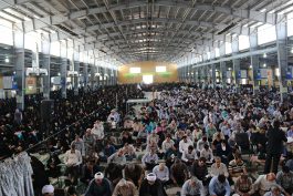 مراسم دعای عرفه در رفسنجان برگزار شد / تصاویر