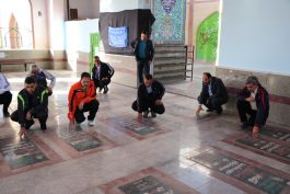 تجدید میثاق با شهدا در اولین روزهای کاری شهرداری رفسنجان/تصاویر