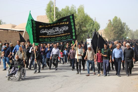 طولانی ترین مسیر کاروان پیاده روی صادقیه در کشور در رفسنجان اجرا شد