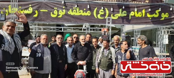 موکبی از دل روستاهای رفسنجان؛ طبخ و توزیع روزانه ۹ هزار پرس نان و کباب بین زائران اربعین