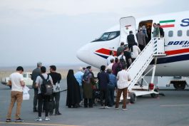 آغاز پرواز در فرودگاه رفسنجان، با حمایت مجتمع مس سرچشمه