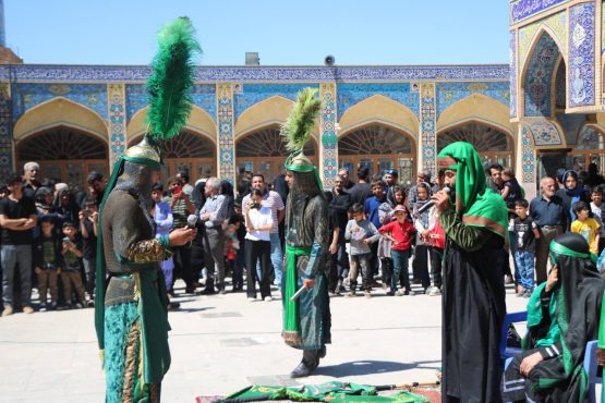 آیین تعزیه خوانی در جوپار برگزار شد